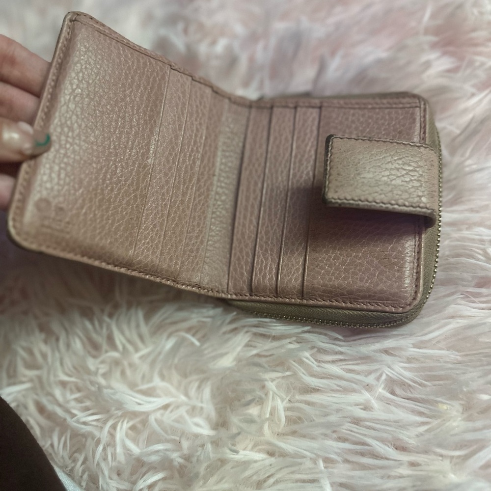 Gucci monogram/pink wallet - Picture 3 of 6